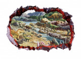 Cumpara ieftin Sticker decorativ cu Dinozauri, 85 cm, 4277ST-1