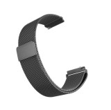Curea tip Milanese Loop compatibila cu Huawei Watch GT 7 46mm, Telescoape QR, 22mm, Space Gray