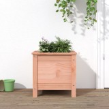 Jardiniera Gradina Gossi, 40x40x39 cm, Lemn Masiv Douglas, Ghiveci Inalt, Exterior