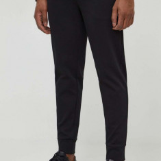 BOSS pantaloni de trening culoarea negru, uni 50505782