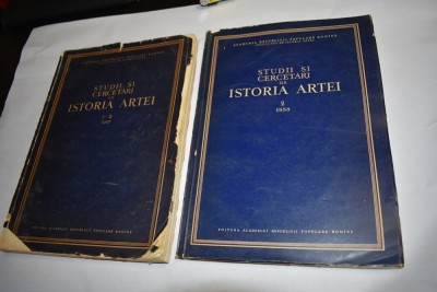 Studii si cercetari de istoria artei 1-2 1957 si 2 195835 foto