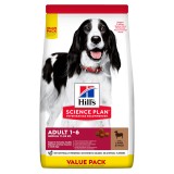 Cumpara ieftin Hill&#039;s Science Plan Canine Adult Medium Lamb &amp; Rice Transit Value Pack, 18 kg