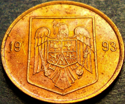Moneda 1 LEU - ROMANIA, anul 1993 * cod 1117 A foto
