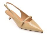 Pantofi eleganti EPICA maro, 26U2257, din piele ecologica lacuita