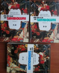 Jean Chevalier - Dictionar de simboluri vol 1-3 Artemis 1994 f. buna 20 x 13 cm foto