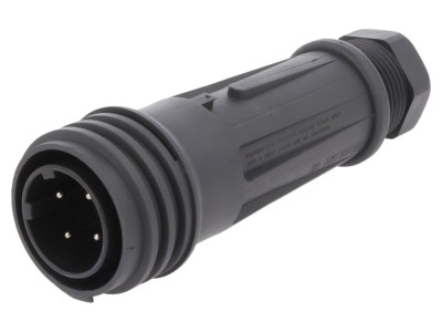 Conector circular tată 4 pini IP68 foto