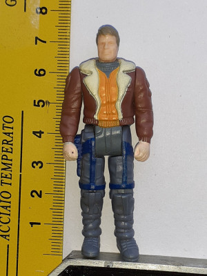 Figurina articulata Ace Riker Falcon 7,5 cm agent M.A.S.K. vintage SET13 T4B foto