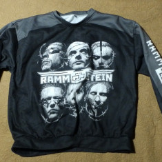 Tricou bluza cu maneci lungi, usor matlasat RAMMSTEIN/rock/rocker/colectie