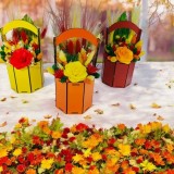 Cutii aranjamente florale stil ghiveci