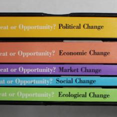 CHANGE - THREAT OR OPPORTUNITY , VOLUME I - V , edited by UNER KIRDAR , 1992