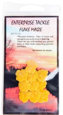 Fulgi De Proumb Artificiali Enterprise Tackle Flake Maize, Yellow, 10buc/plic foto