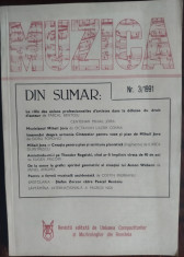 REVISTA MUZICA 3/1991:CENTENAR MIHAIL JORA/Pascal Bentoiu/Costin Miereanu/Zorzor