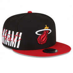 Sapca New Era 9fifty Miami Heat Side Font Negru - Cod 15346491681563