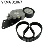 SKF VKMA 31067 Set curea transmisie cu caneluri