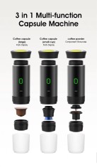 Aparat de cafea espressor portabil electric, 3 &icirc;n 1, NOU