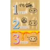 Holika Holika Pig Nose Honey Gold patch-uri de curatare a prilor de pe nas 1 buc