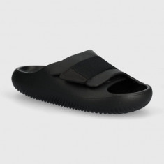 Crocs papuci Mellow Luxe Recovery Slide culoarea negru, 209413