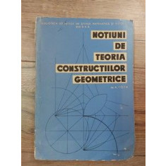 Notiuni de teoria constructiilor geometrice A.Toth