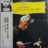 Vinil LP # "Japan Press" Sibelius, Herbert von Karajan, Berlin Philharmonic Orchestra* &lrm;&ndash; Symphony No.5 In E Flat Major/Tapiola (VG+)