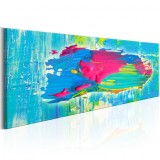Cumpara ieftin Tablou - Blue Island 120x40 cm