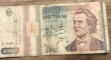 (BNK A) Romania bancnota 1000 lei 1993
