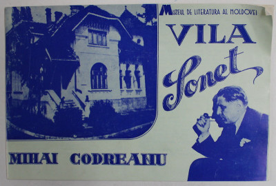 MUZEUL DE LITERATURA AL MOLDOVEI , VILA SONET , MIHAI CODREANU , ANII &amp;#039;70 - &amp;#039; 80 foto