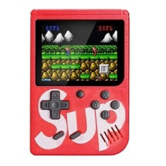Consola jocuri portabila 400n1, Afisaj LCD, 3.0&quot;, 6 ani +, Rosu