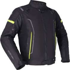 Geaca Moto Richa Airstream 3 Jacket, Negru/Galben, Large