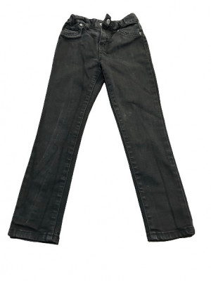 Pantaloni de blugi, culoarea negru, marimea 6 ani foto