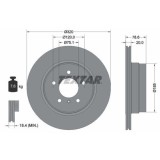 Set disc frana BMW X5 (E70) 02.06-07.13, X5 (F15 F85) 08.13-07.18, X6 (E71 E72) 06.07-12.15, X6 (F16 F86) 08.14-07.19, Spate, 320X20mm, ventilat, TEX