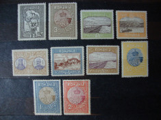 ROMANIA 1913 SILISTRA SERIE COMPLETA MH/MNH foto