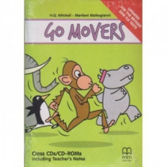 Go Movers Class CDs/CD-ROMs. Including Techer's Notes. Updates For The Revised 2018 YLE Tests - H. Q. Mitchell, Marileni Malkogianni