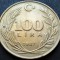 Moneda 100 LIRE - TURCIA, anul 1987 * cod 2502
