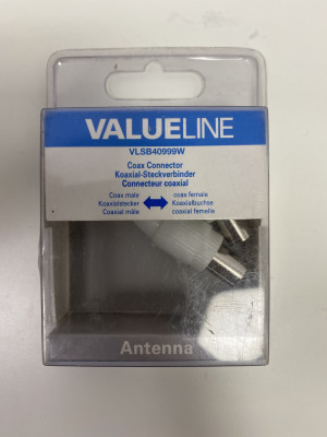 Conectori coaxial Mama Tata Valueline VLSB40999W / (1093) foto