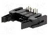 Conector IDC, 10 pini, pas pini 2.54mm, CONNFLY - DS1011-10RBSIB7