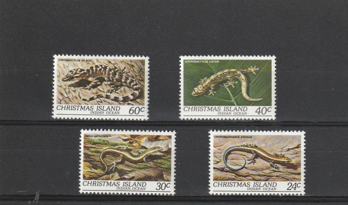 Fauna,serpi taratoare ,Christmas Is.