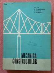 Mecanica constructiilor. Editura Tehnica, 1987 - Gh. Ilie, V. Fierbinteanu, N. stanila, I. Petrescu