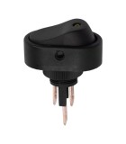 Interupator basculant 1 circuit 12V 20A OFF-ON LED galben cu, Oem