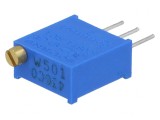 Potentiometru Multitura 500&Omega; 500mW THT &plusmn;10%