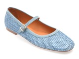 Cumpara ieftin Balerini GRYXX albastri, 902, din material textil
