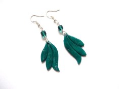 cercei fimo verde 48316