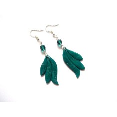 cercei fimo verde 48316