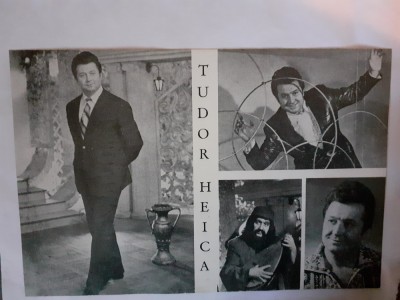 Felicitare cu Tudor Heica, cu dedicație foto