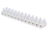 Regletă de conexiuni terminal 2,5mm2 albă