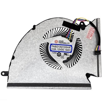 Cooler procesor Laptop, MSI, GP76, GE76, WE76, MS-17K1, MS-17K2, MS-17K3, PABD1A010SHR-N451, 12V, 0.6A, CPU foto