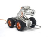 Robot inspecție canalizare profesional 200&ndash;3500 mm | Cameră PAN/TILT HD + 300 m cablu