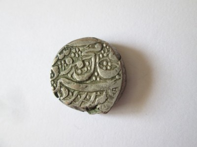 Afghanistan 1 Rupee 1804-1809(1218-1224) argint Shujah Shah,diametrul:18 mm,greutate:11,47 grame foto