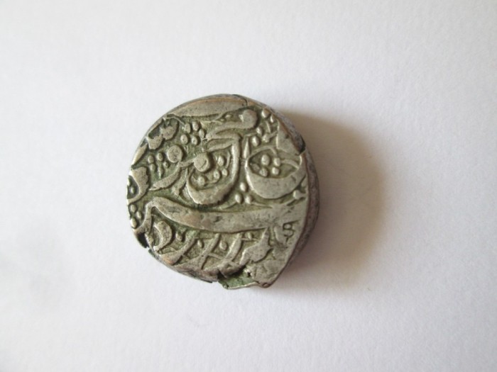 Afghanistan 1 Rupee 1804-1809(1218-1224) argint Shujah Shah,diametrul:18 mm,greutate:11,47 grame