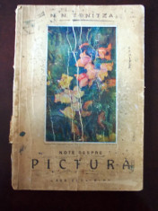 NOTE DESPRE PICTURA- TONITZA, 1947, r2b foto