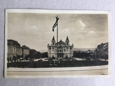 Cluj - Piața Adolf Hitler - rară foto